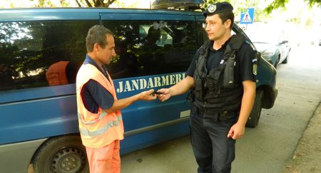 Gruparea de Jandarmi Mobila Craiova la datorie