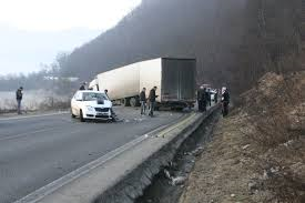 Accident pe Valea Oltului