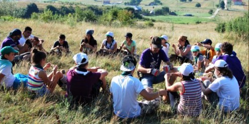 Tabăra de vară a cercetașilor din Mioveni