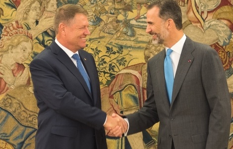 Klaus Iohannis la Madrid