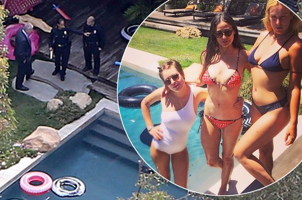 Ce petreceri de pomina dau fiicele lui Demi Moore la piscina