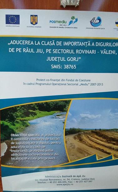 A inceput consolidarea digurilor