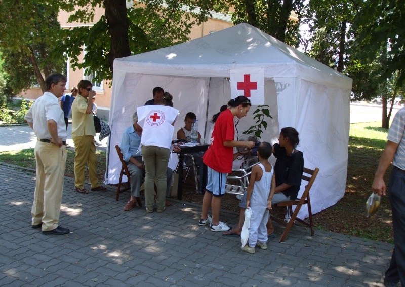 Puncte de prim-ajutor la Slatina