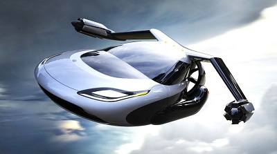 The coolest flying car concept has helicopter blades and an electric motor