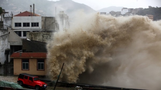 Taifun în Coreea de Sud