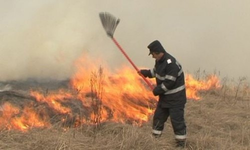 Patru zile de incendii în Gorj