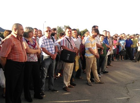 La RAAN s-au reluat protestele