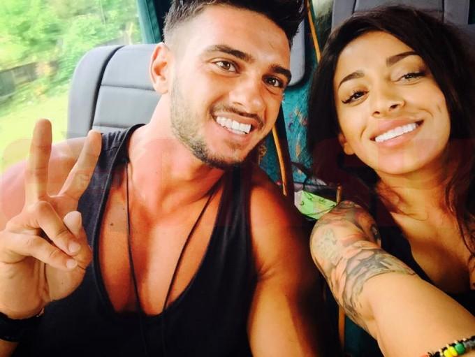 Ruby şi Dorian Popa, accident rutier la Târgu Jiu!