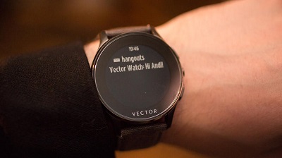 Vector, the smartwatch with a 30-day battery, will arrive in September
