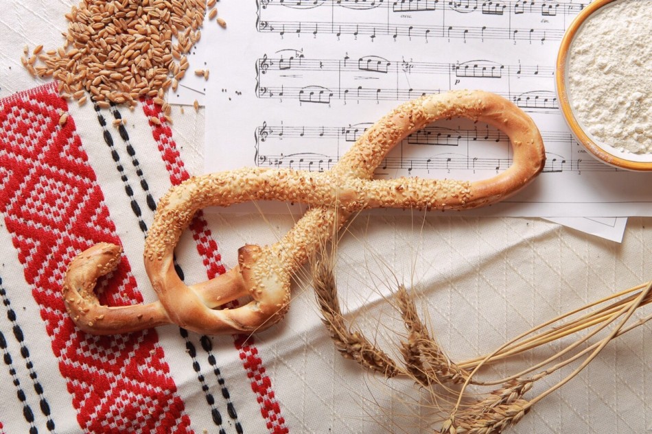 Covrigi in forma de Cheia Sol