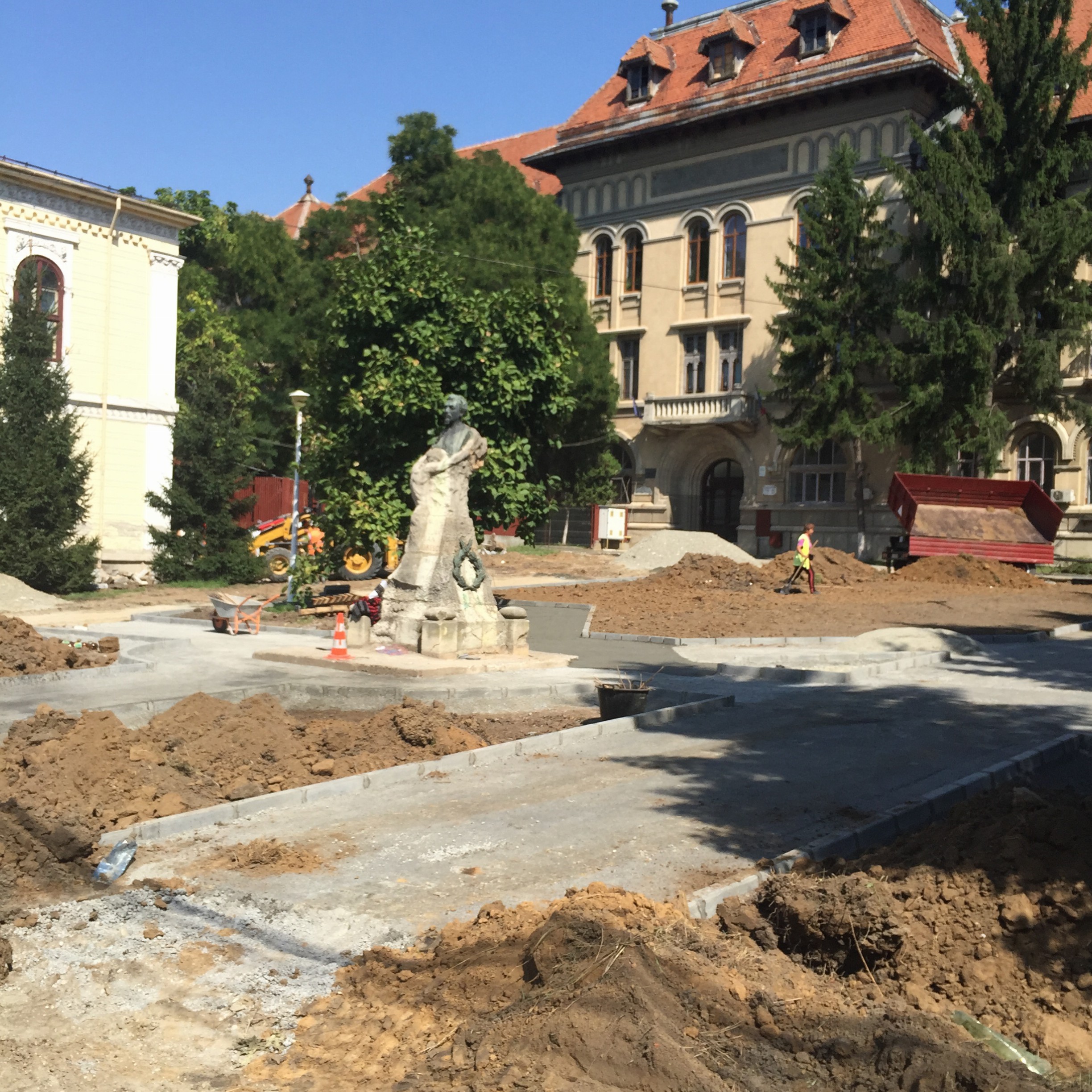 Colegiul National „Elena Cuza” in renovari