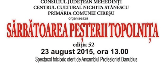 Sărbătoarea Peșterii Topolnița