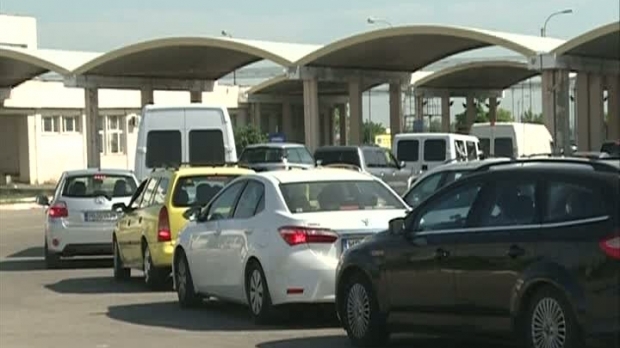 Politist bulgar accidentat de un sofer roman