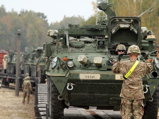 Echipament armat american in regiunea Marii Negre