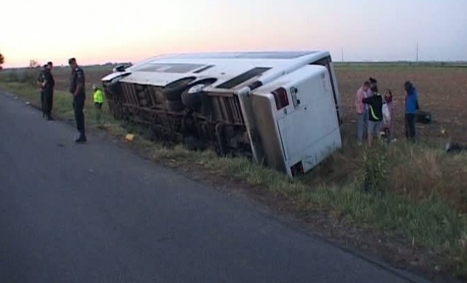 Accident grav pe Autostrada Soarelui