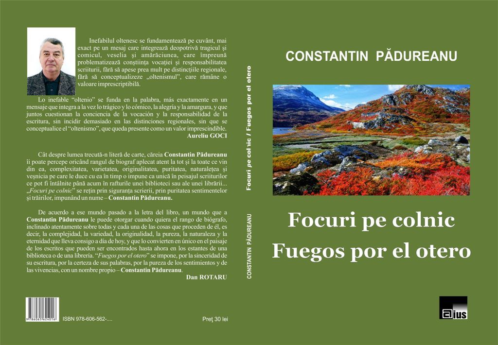 Lansare de carte: „Focuri pe colnic”