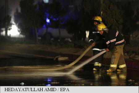 Revolta din inchisoare, incheiata cu incendiu
