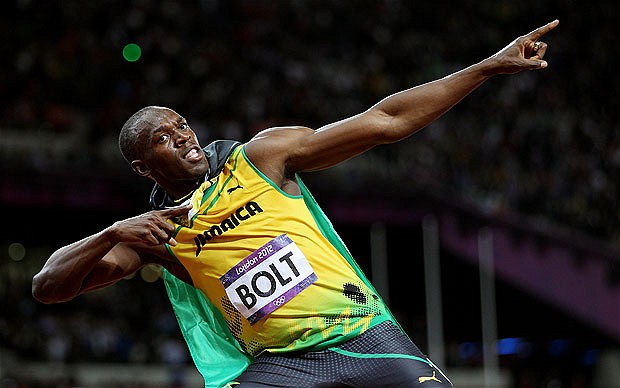 Usain Bolt- aur la Campionatele Mondiale de la Beijing