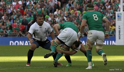 Nationala de rugby a Romaniei a fost invinsa de Irlanda