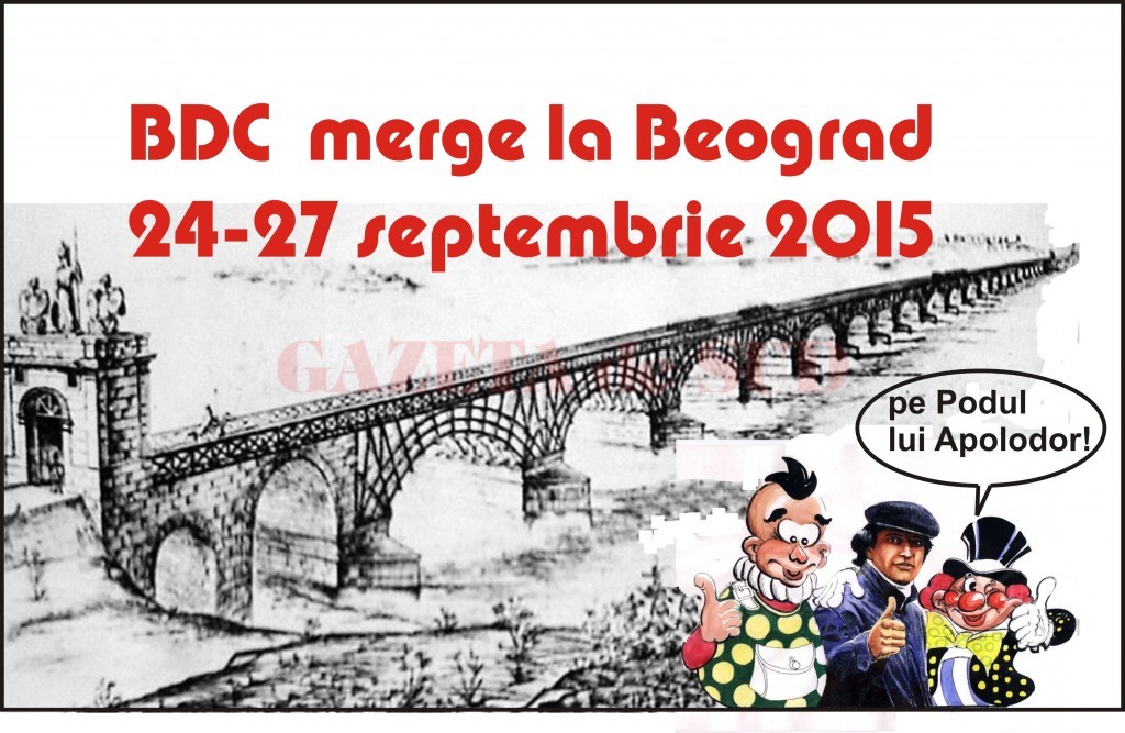 Banda Desenată Craioveană la Belgrad