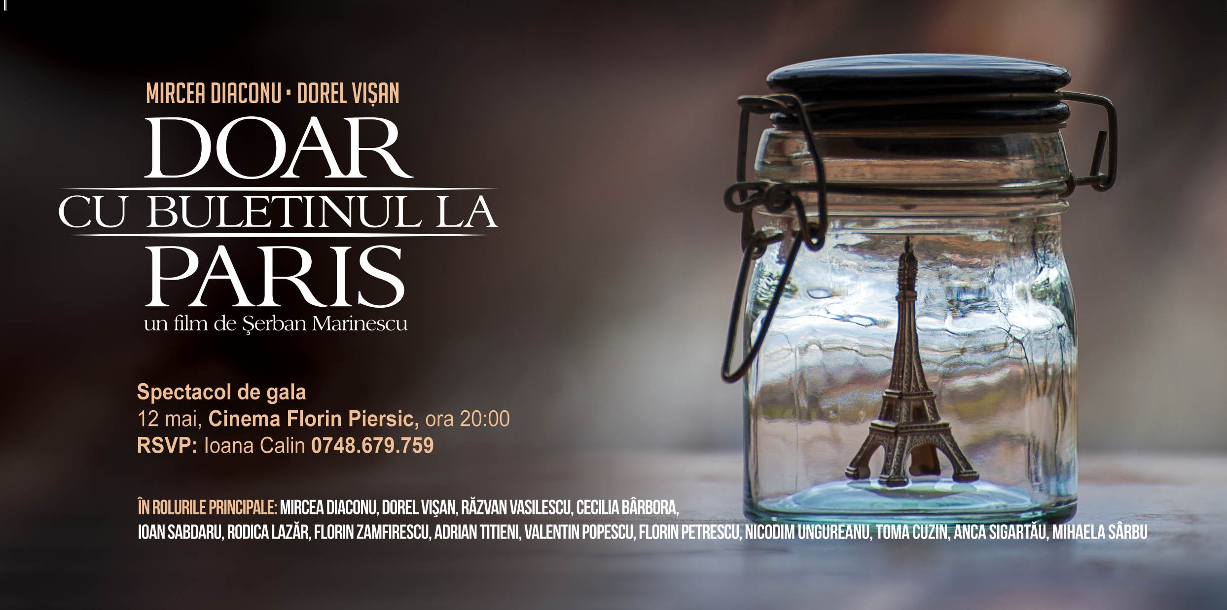 „Doar cu buletinul la Paris”