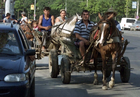 Orasul din Oltenia care a interzis circulatia carutelor