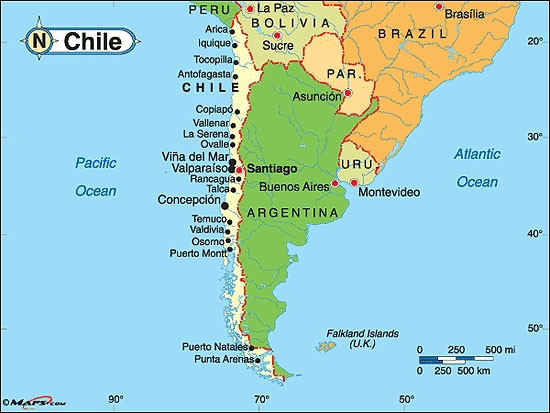 Cutremur de 7, 2 in Chile!