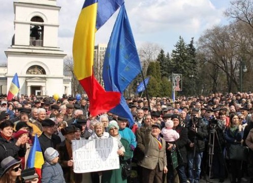 Proteste, ieri, la Chișinău