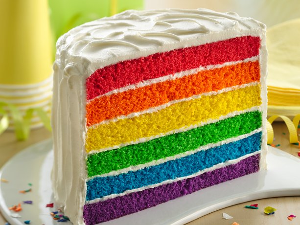 Picture of the Day: After rain comes the rainbow…CAKE!
