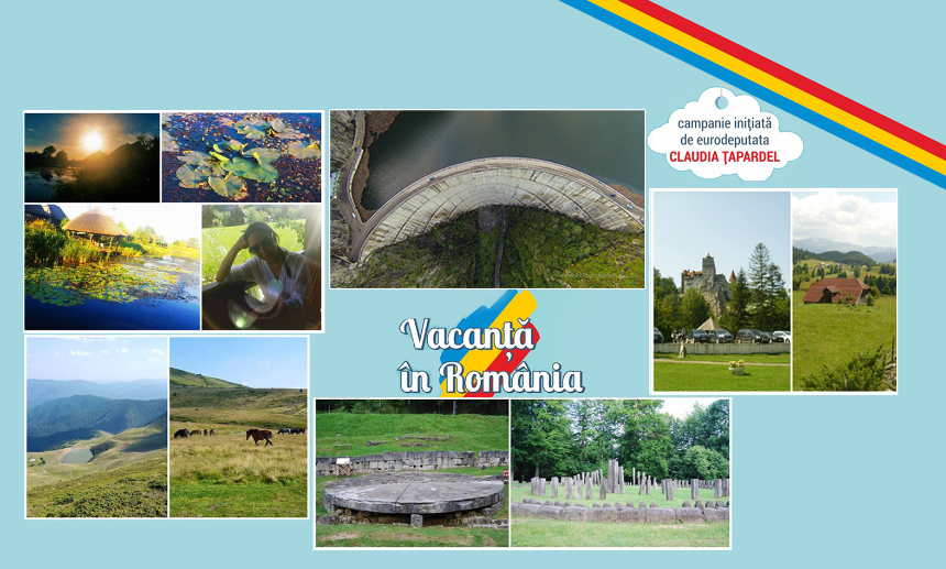 Claudia Tapardel promoveaza „Vacanta in Romania”