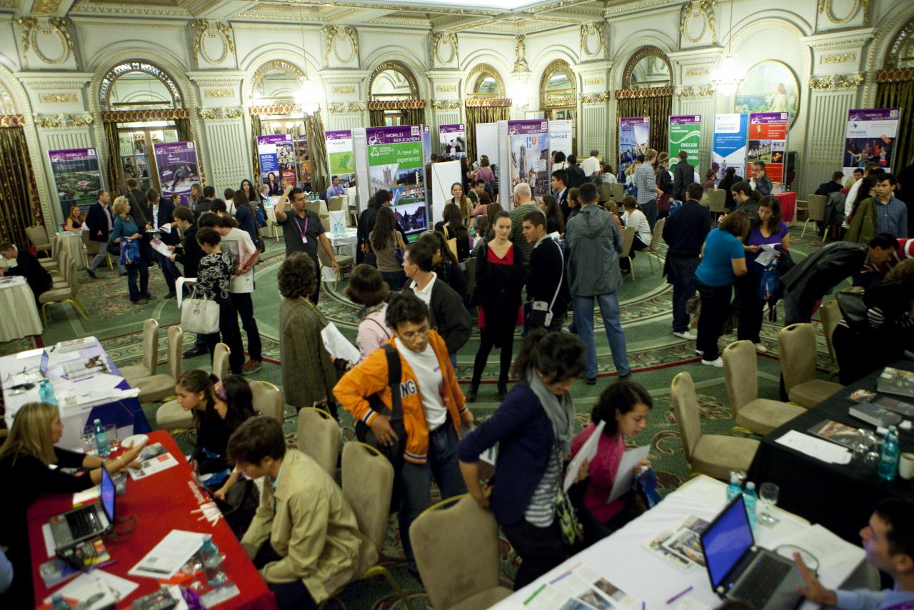WORLD EDUCATION FAIR la Bucuresti