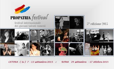 FESTIVALUL INTERNAȚIONAL PROPATRIA AL TINERELOR TALENTE ROMÂNEȘTI