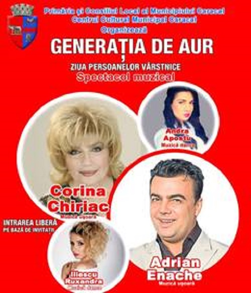 Corina Chiriac și Adrian Enache, concert la Caracal