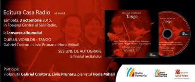 Lansarea albumului Duelul viorilor la Radio România