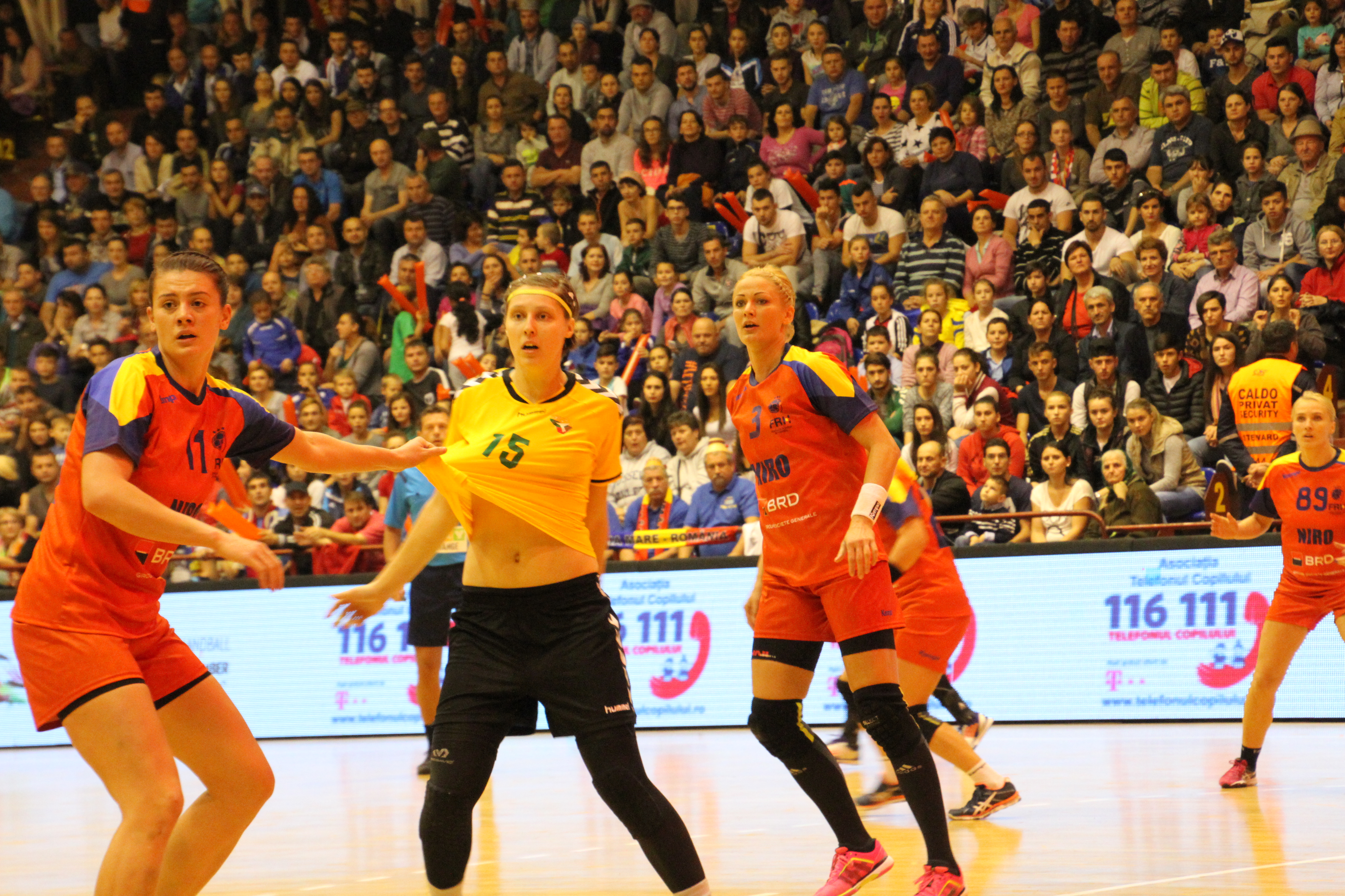 Primele imagini de la meciul ROMANIA – LITUANIA