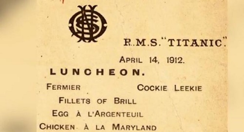 Un meniu de 88.000 de dolari