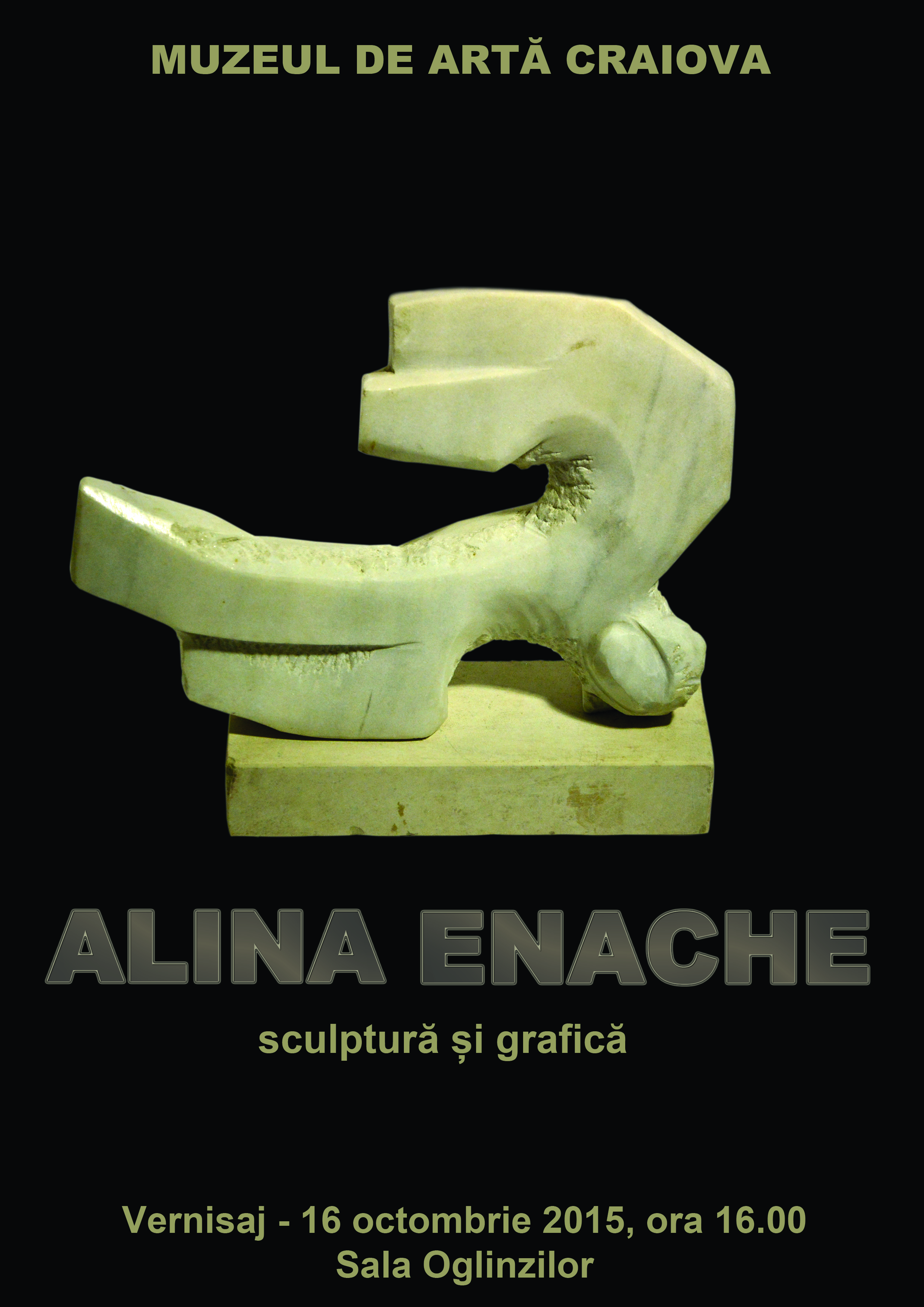 Alina Enache la Muzeul de Arta Craiova