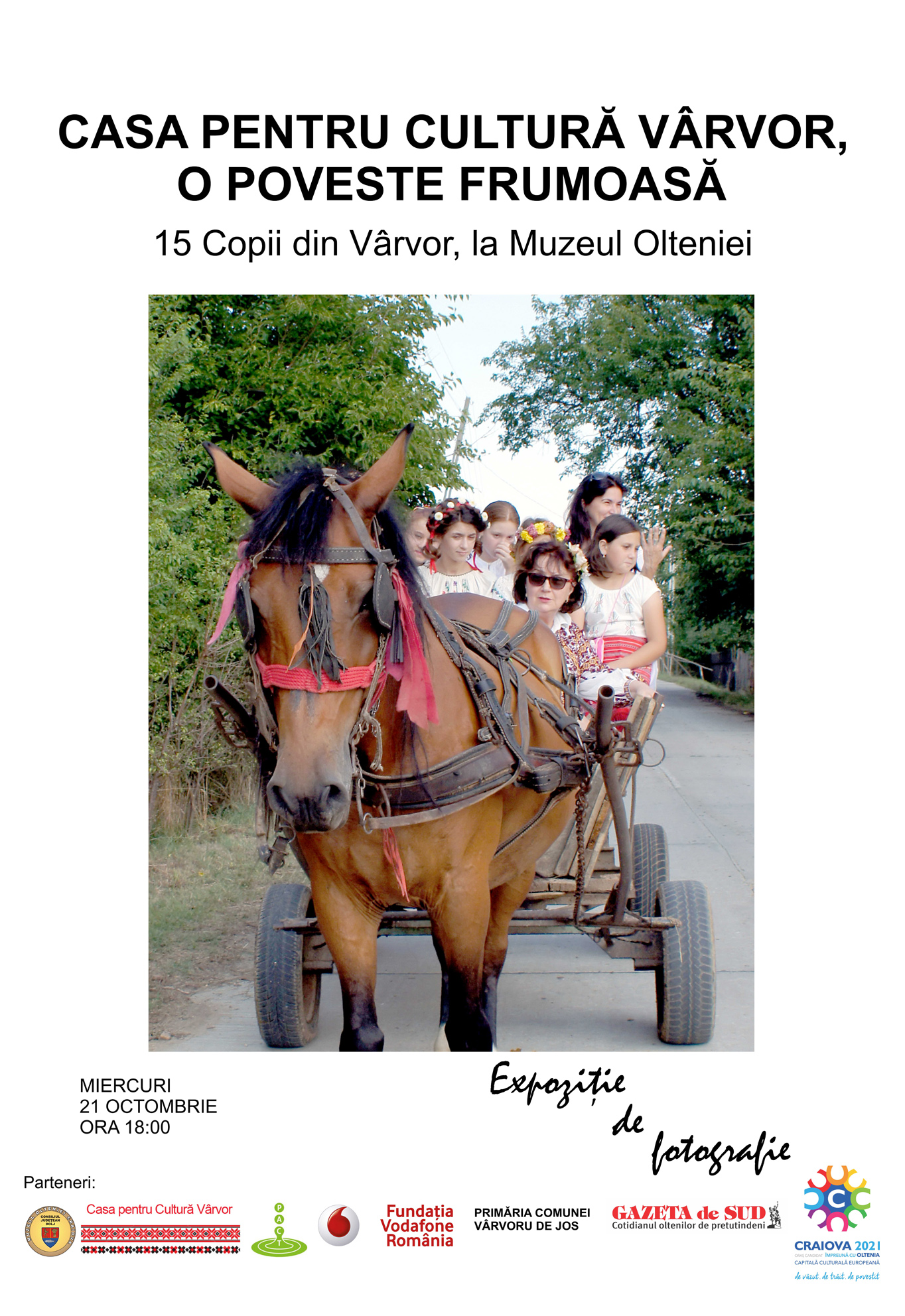 15 copii din Vârvor, la Muzeul Olteniei!