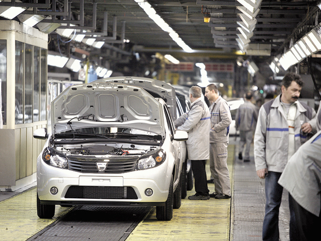 Automobile Dacia, cea mai mare cifra de afaceri in tarile sud-est europene