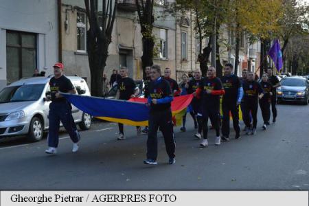 Ministrul Apărării a alergat alături de militarii grupului Invictus