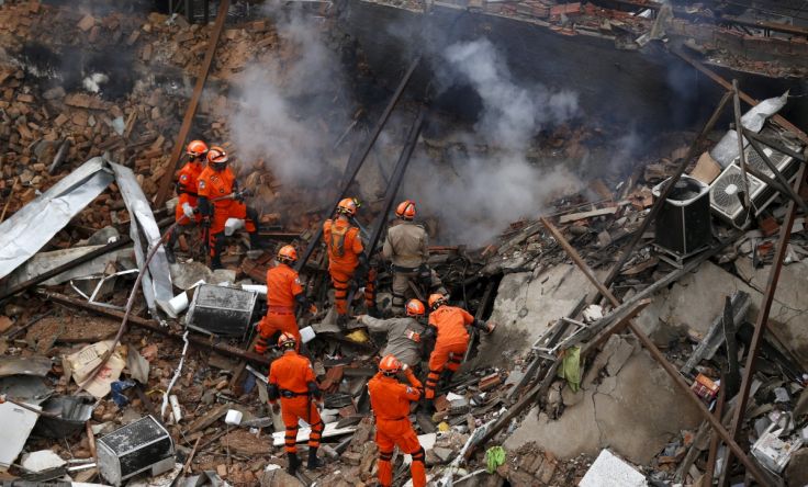 Explozie devastatoare la Rio de Janeiro!
