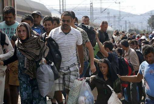 Migranții ajung în Slovenia