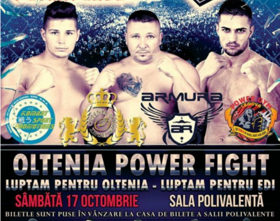 Bilete la Gala de MMA Oltenia Power Fight