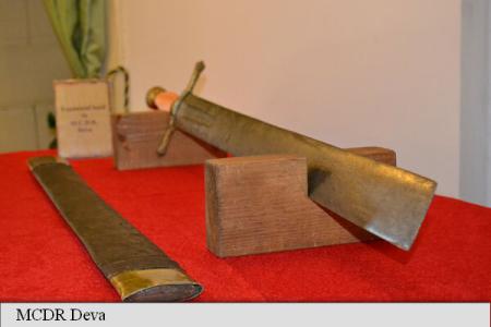 Sabie de călău, expusă la muzeul din Deva