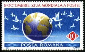 9 octombrie- Ziua Mondială a Poştei