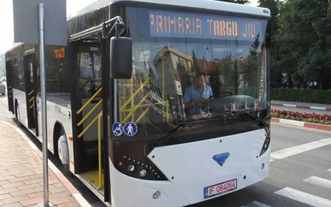 Transport modernizat la Targu Jiu