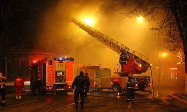 Incendiu intr-un club din Constanta!