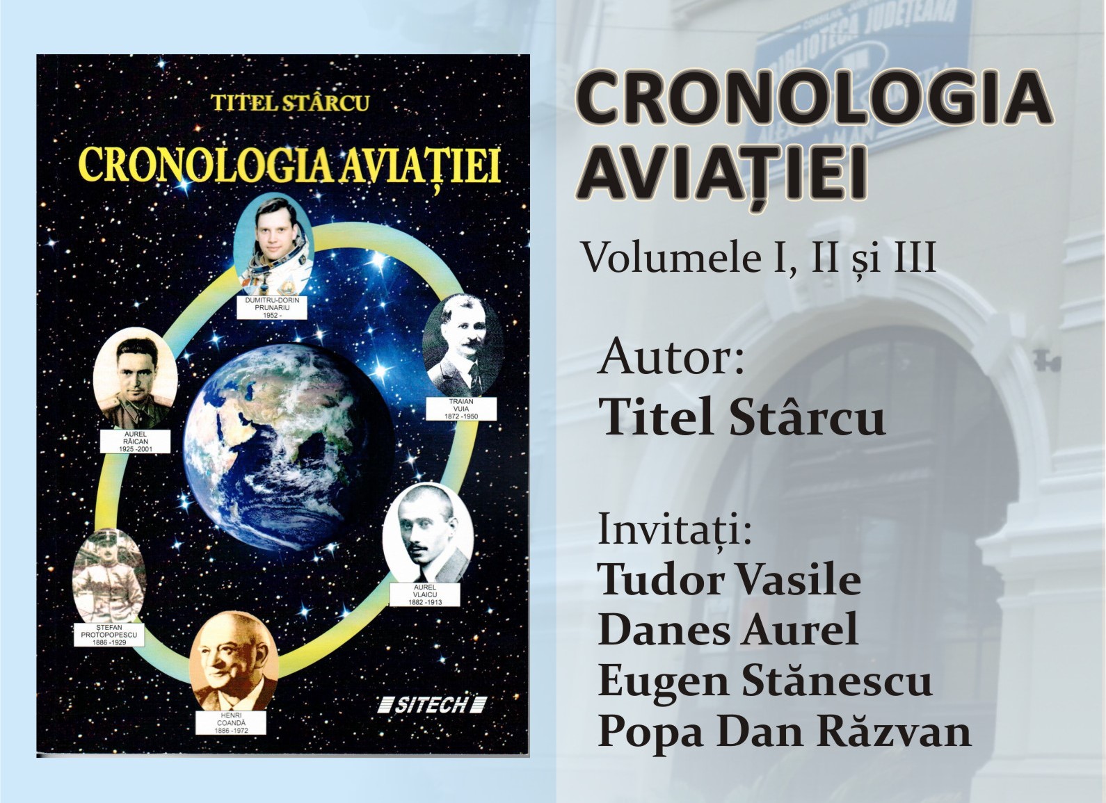 „Cronologia aviatiei” lansata la Craiova