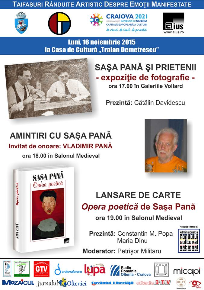 „Amintiri cu Sasa Pana” la Tradem