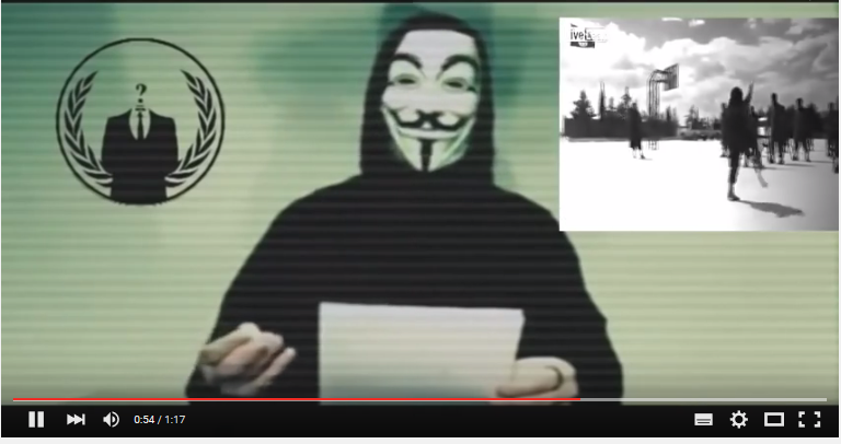 Anonymous a atacat 20.000 de conturi Twitter ale Statului Islamic